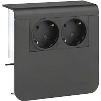 Socket outlet box for skirting duct SL 20055900 gsw
