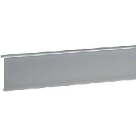 Cover for skirting duct 80x20mm SL 200802D1 alu