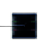 Touch sensor for bus system 4-fold LUXORliving iON4 BK