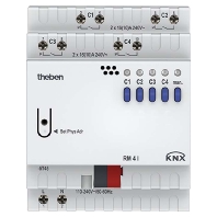 KNX Schaltaktor 4-fach C-Last o.Erw. RM 4 I KNX