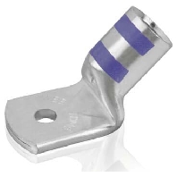 Metall-Presskabelschuh mit 45�- Lasche 240M12-A-45