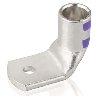 Metall-Presskabelschuh mit 90�- Lasche 240M10-A-90