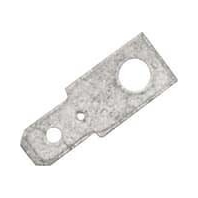 Flachsteckeranschluss 6.3 x 0.8mm,Messing Z638-4