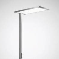 Floor lamp LED exchangeable silver LuceoS Act 7942059