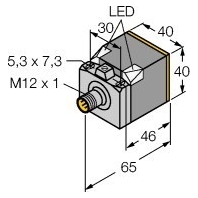 Inductive proximity switch 20mm Ni20CK40AP6X2H1141