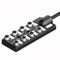 Aktuator-/Sensor-Verteiler M12x1, 8-fach TB-8M12-5P3-10/TXL