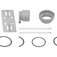 Single-walled flue gas attachment, 3 0020016408