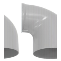 Single-walled flue gas attachment, 2 0020042765