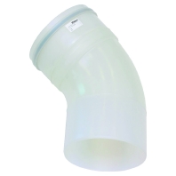 Single-walled flue gas attachment, 2 0020106564