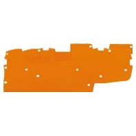 Abschlussplatte orange 2022-1492