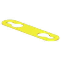 Leitermarkierer, Etikett 1x6 2,0-3,5mm gelb WM 1/6 2.0-3.5 MM GE