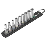 Socket spanner set 9 pieces 004525