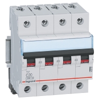 Miniature circuit breaker 4-p B20A 403418