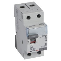Fehlerstrom-Schutzschalter 63A 2P 30mA 411561