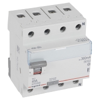 Fehlerstrom-Schutzschalter 40A 4P 300mA 411804