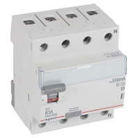 Fehlerstrom-Schutzschalter 63A 4P 500mA 411808