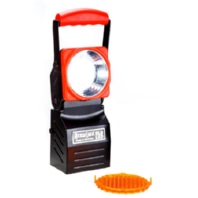 Hand floodlight rechargeable IP54 AccuLux SL8 LED Set