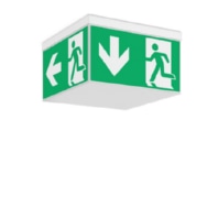 LED-Sicherheitsleuchte EB 3h, 765, wei� 672300.002.1