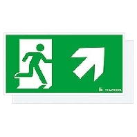 Pictogram for emergency luminaire CROSSIGN 22900355