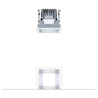LED-Deckeneinbauleuchte Q100L 11W830230VSMWH PANOS EVO 60815194