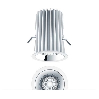 LED Deckeneinbauleuchte wei, 3000K DIAMO R68 60818436