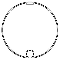 Adapter-Set Large RTB f. 78 Rnd-Nutr. AM60-D85R