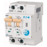 Earth leakage circuit breaker with AFDD-13/2/C/003-F