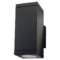 Wandleuchte Echo schwarz 2x35W GU10 230V, 614682 - Aktionsartikel