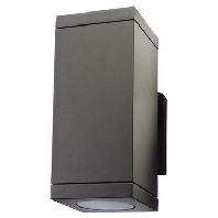 Wandleuchte Echo graphit 2x35W GU10 230V, 623682 - Aktionsartikel