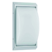 LED-Wandleuchte LB23 12W Edelstahl 1200lm 3000K