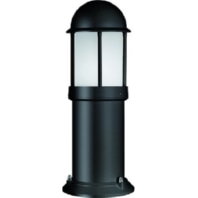 Bollard light LB23 die-cast aluminum black short
