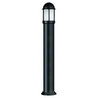 Bollard light LB22 aluminum die-cast black E27 max.75W, 1027 - Promotional item