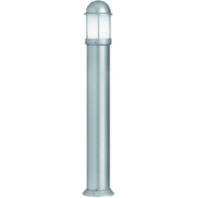 Bollard light LB23 die-cast aluminum silver E27 max.75W