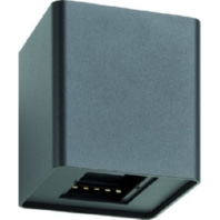 LED-Wandleuchte LB23 2x5W alu-Druckguss graphit 816lm 3000K