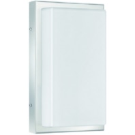 LED-Wandleuchte LB23 12W Edelstahl 1200lm 3000K