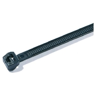 Cable tie 2,5x100mm black T18ROS-HS-BK-D1
