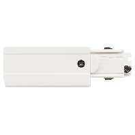 End feed ShopLine 3-phase right white, 312430 - Promotional item