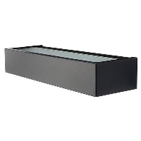 LED-Wandleuchte Edge schwarz 10W 3000K, 614351 - Aktionsartikel