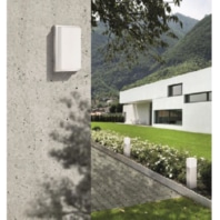 LED-Wandleuchte LB23 12W Edelstahl 1200lm 3000K