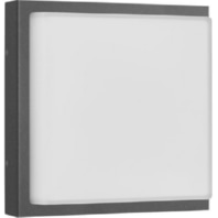 LED-Wandleuchte LB23 Edelstahl graphit 12W 1200lm 3000K