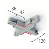 X-connector LB23 with silver feed