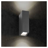 LED-Wandleuchte LB22 graphit 2x7,5W 2x600lm 3000K IP65, 5023 - Aktionsartikel