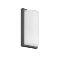 LED-Wandleuchte LB23 anthrazit IP44 12W 1200lm 3000K BM