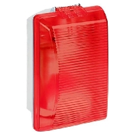 Feuchtraumleuchte IP54 E27/rotE, 062402 - Aktionsartikel