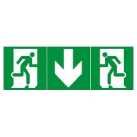 Pictogram ARROW EXIT 100x200, 661670 - Promotional item