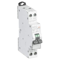 Circuit breaker EPC611 6kA Unibis 1+1pol. 16A B 1TE B16A, 4TQA694275R0000 - Promotional item