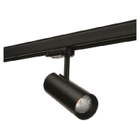 LED-Stromschienenstrahler ZIP Tube Mini sw 3-T 2700K, 320620 - Aktionsartikel
