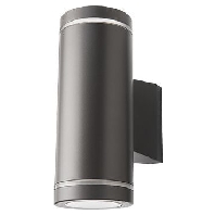 LED-Wandleuchte Metro Deco graphit 2x6,2W 3000K GU10, 623705 - Aktionsartikel