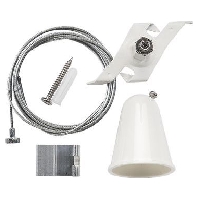 Pendelabh�ngung ShopLine 3-Phasen 5m Stahlseil ws, 312440 - Aktionsartikel