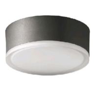 LED-Deckenleuchte LB23 1x 22,4W 3000K 2800lm D:205mm Graphit